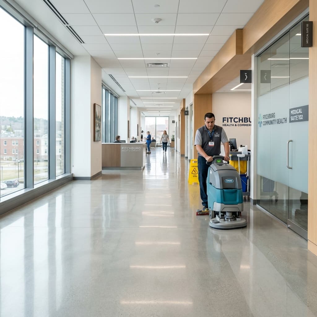 Commercial cleaning in Fitchburg MA
