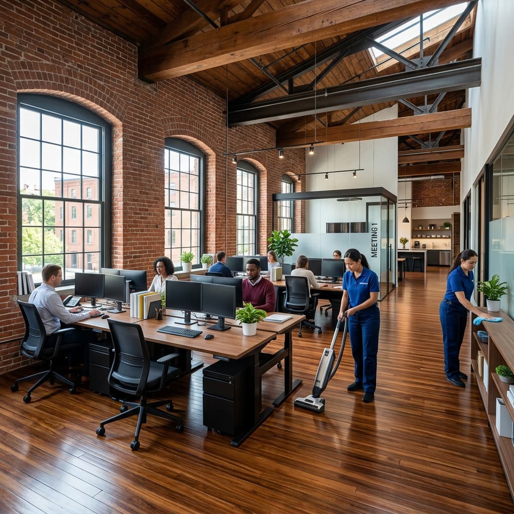 Commercial cleaning in Lowell MA