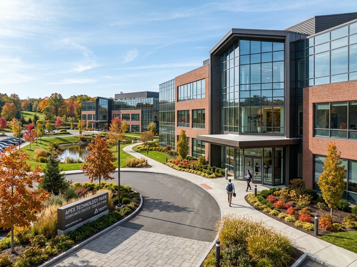Commercial cleaning in Marlborough MA technology park