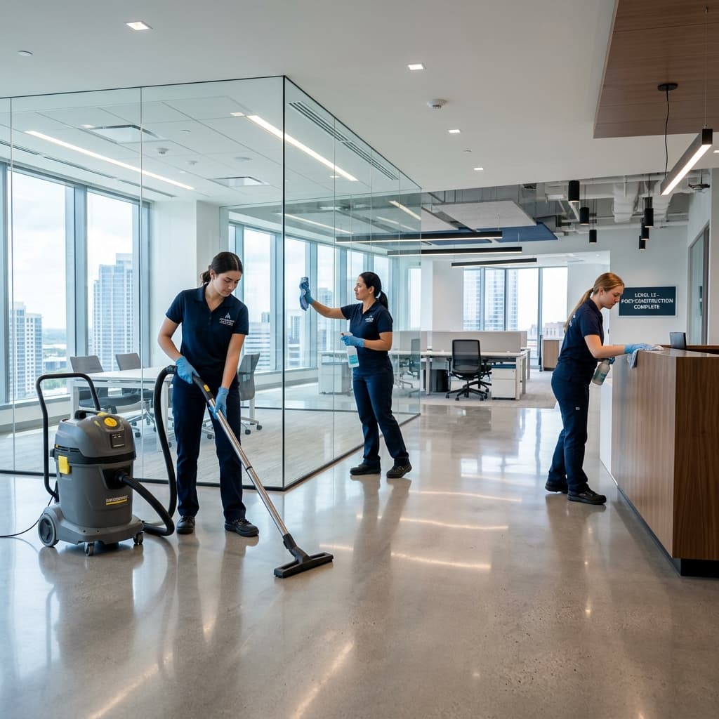 Post Construction Cleaning for Marlborough MA Projects