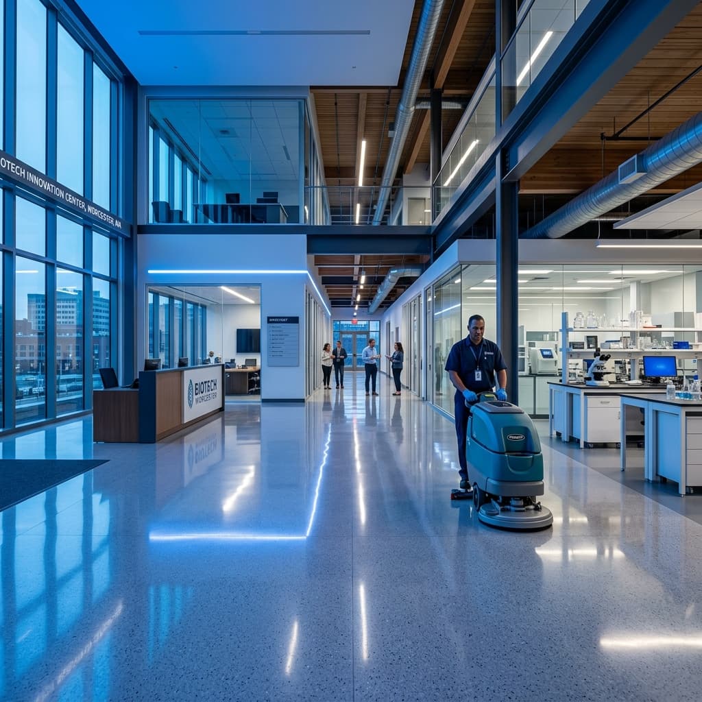 Commercial cleaning in Worcester MA